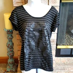 Hot topic skeleton shirt